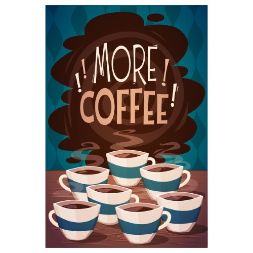 [옥스포드컷트지]최첨단 DTP 커피향기-모어커피(1) (a2473)