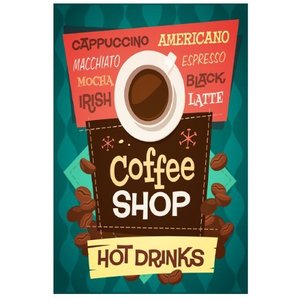 [옥스포드컷트지]최첨단 DTP 커피향기-커피샵(2) (a2474)