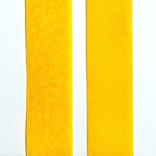 벨크로25mm-노랑색