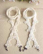 ++고리포함++ 마스크레이스목걸이만들기DIY세트]꽃매듭-2color (1484892)