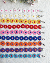 ++고리포함++ 마스크레이스목걸이만들기DIY세트]칼라꽃송이-9color (1485826)