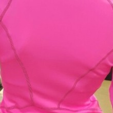 (동대문) 래쉬가드 쿨스판 형광 핑크-70544